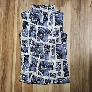 Vintage Plisse Crinkle Tank